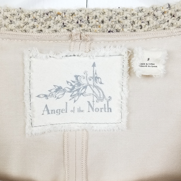 Anthropologie Angel of the North zip up cardigan - Picture 2 of 7